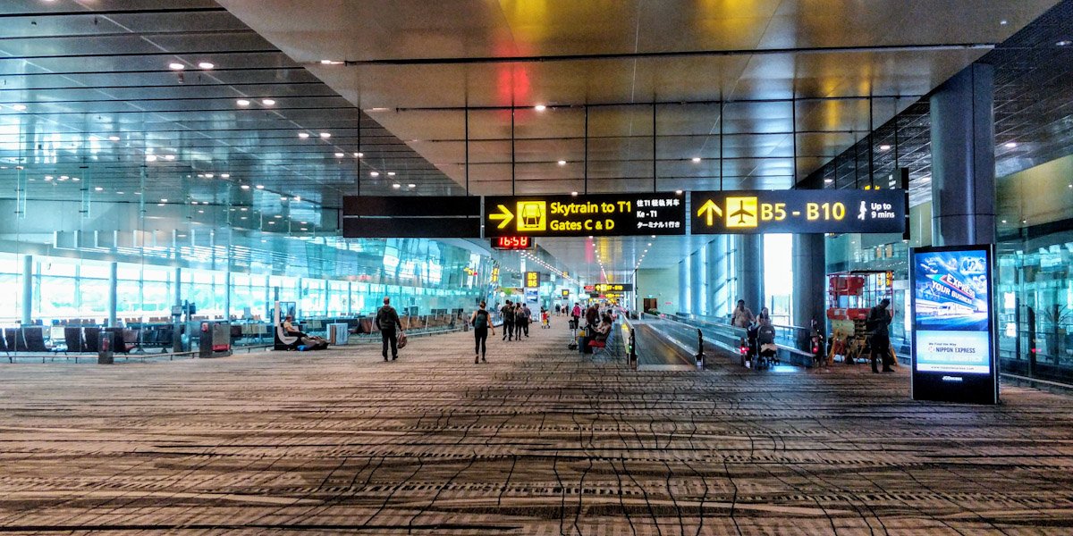 Photo aéroport Singapour