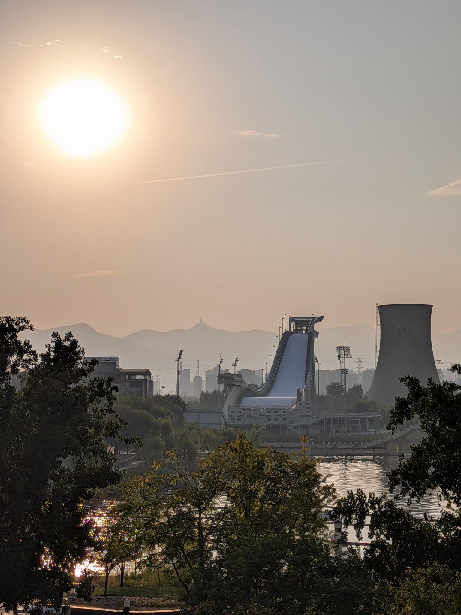 La rampe de big air des JO 2022