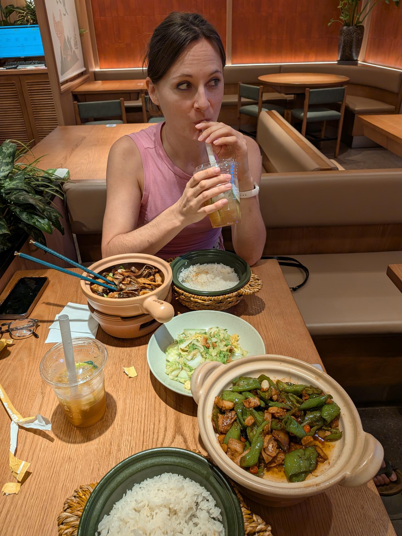 Le food court du soir