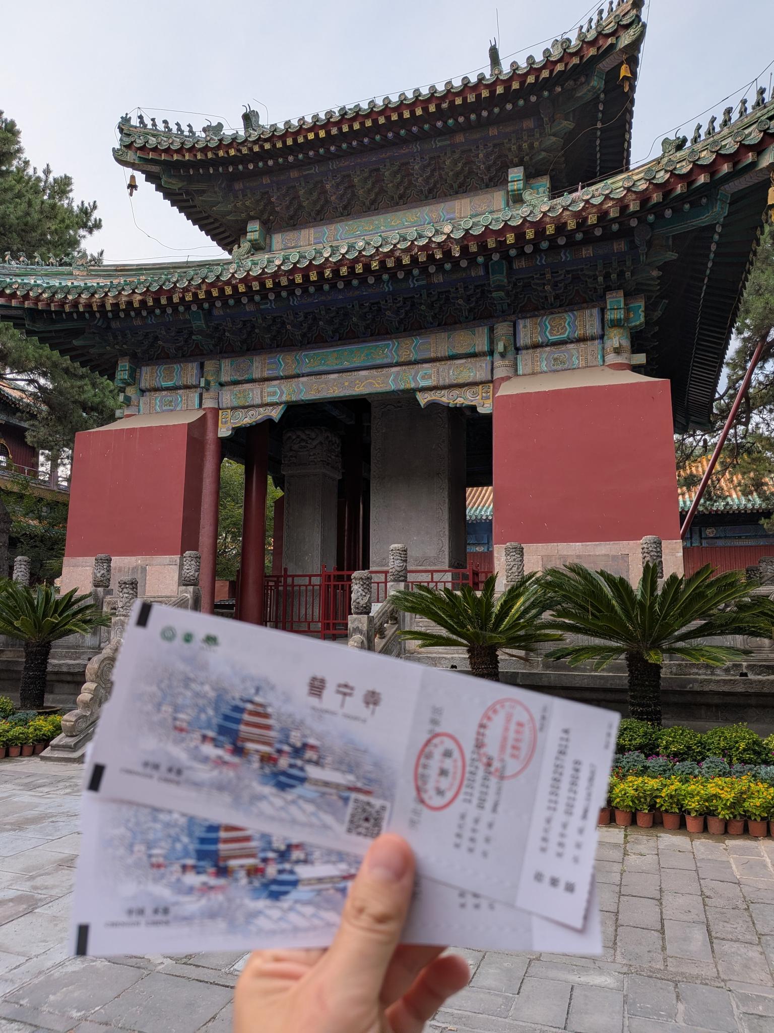 Nos billets d'entrée