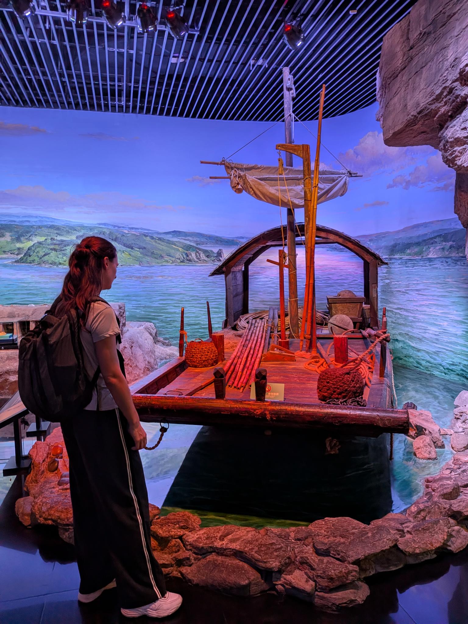 La maquette du voilier traditionnel